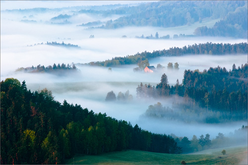 Mlha na Všemilské planině 2